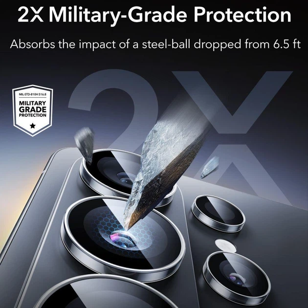 Защитное стекло ESR для камеры Samsung Galaxy S26 Ultra, ARMORITE (1шт) Clear (4894240297704) 5265026 - Фото 5 Защитное стекло ESR для камеры Samsung Galaxy S26 Ultra, ARMORITE (1шт) Clear (4894240297704) 5265026 - изображение 5