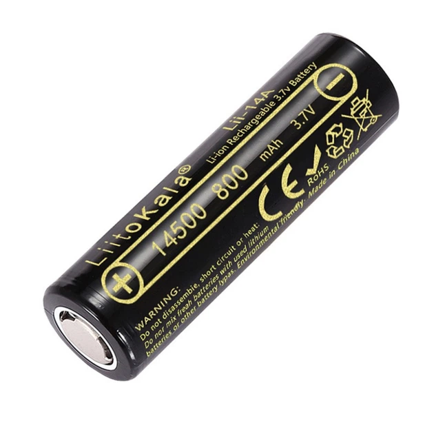 Акумулятор LiitoKala Lii-14A 14500 800mah battery - Фото 1 Акумулятор LiitoKala Lii-14A 14500 800mah battery - изображение 1