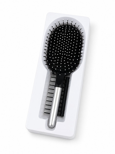 Airbag Comb 2in1 - массажная щетка для волос с гребешком, Женская расческа - изображение 3