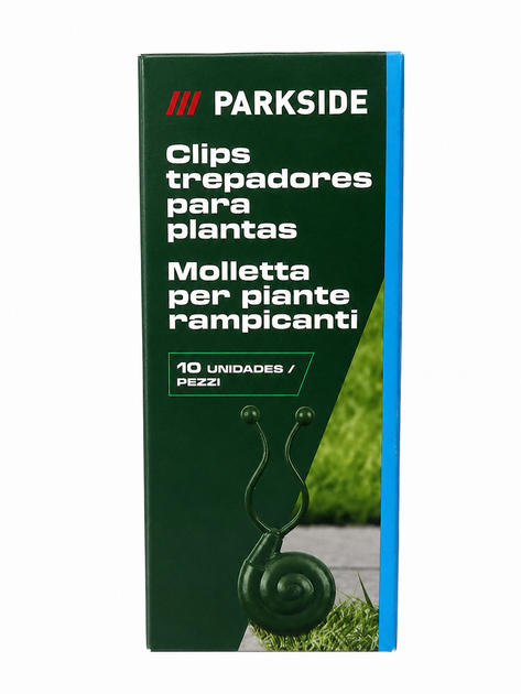 Клипсы для витых растений PARKSIDE Plant Climbing Clips, 10 шт, самоклеящиеся, дизайн «Улитка» - изображение 2