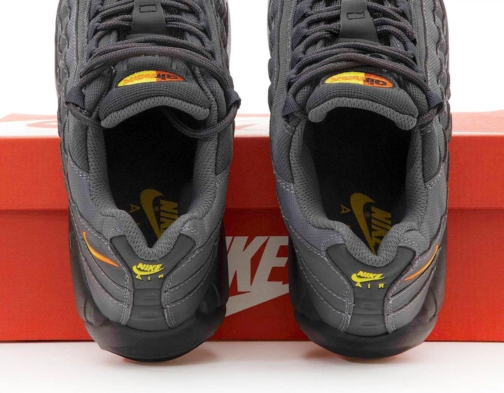 Кроссовки мужские Ni Air Max 95 Grey Black Orange / Най аир макс 95 серые 40 - Фото 6 Кроссовки мужские Ni Air Max 95 Grey Black Orange / Най аир макс 95 серые 40 - изображение 6