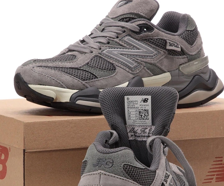 Кроссовки мужские и женские N Bal 9060 Dark Grey / Нью Беланс 9060 темно-серые 38 - Фото 6 Кроссовки мужские и женские N Bal 9060 Dark Grey / Нью Беланс 9060 темно-серые 38 - изображение 6