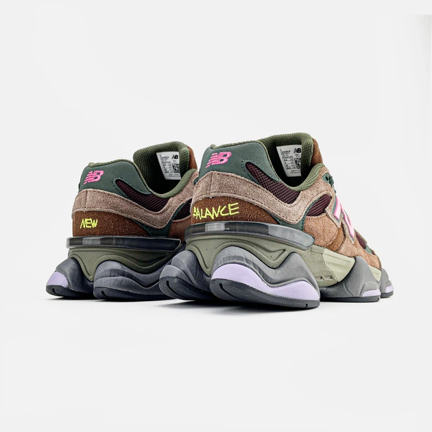 Кроссовки женские и мужские N Bal 9060 Burgundy Pink / Н Бал 9060 коричневые 40 - Фото 6 Кроссовки женские и мужские N Bal 9060 Burgundy Pink / Н Бал 9060 коричневые 40 - изображение 6
