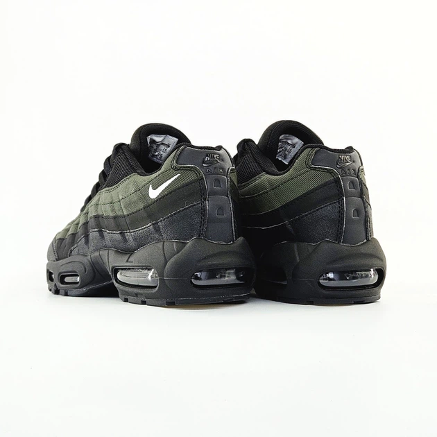 Кросівки чоловічі Ni air max 95 Black Khaki / Най аір макс 95 чорні хакі 41 - зображення 4