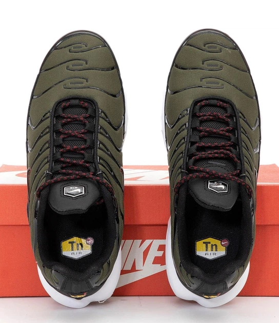 Кроссовки мужские Ni Air Max TN Plus Cargo Khaki / Най аир макс ТН плюс хаки черные 42 - Фото 7 Кроссовки мужские Ni Air Max TN Plus Cargo Khaki / Най аир макс ТН плюс хаки черные 42 - изображение 7