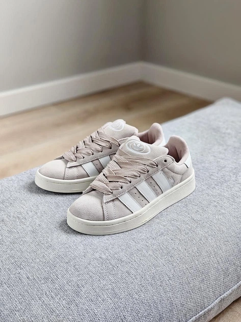 Кроссовки мужские и женские Adi Campus Beige White / Ади Кампус бежевые с белым 39 - изображение 8