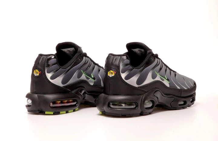 Кросівки чоловічі Ni air max TN Plus Black Grey Green / Най аір макс ТН плюс сірі чорні 42 - зображення 6