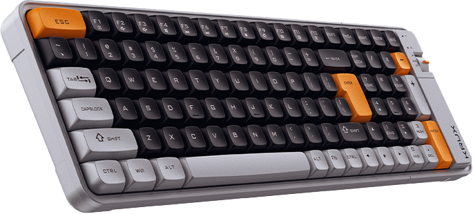 Klawiatura Krux Zyro 96% Grey (KRXA004) - Zdjęcie 2 Klawiatura Krux Zyro 96% Grey (KRXA004) - obraz 2