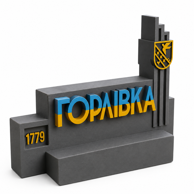 Статуетка Стела міста Горлівка 7.5х12х14 см - изображение 2