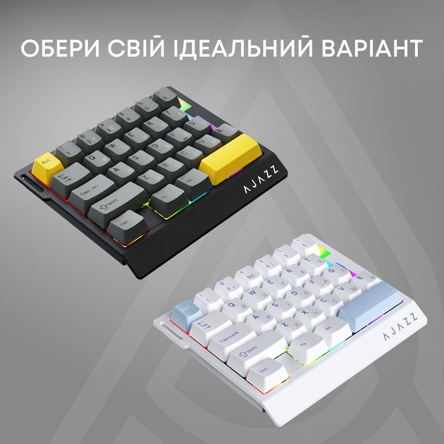 Клавиатура проводная Ajazz AK029 Ice Island Magnetic Switch USB Black/Yellow (AK029-I-BY) - Фото 15 Клавиатура проводная Ajazz AK029 Ice Island Magnetic Switch USB Black/Yellow (AK029-I-BY) - изображение 15