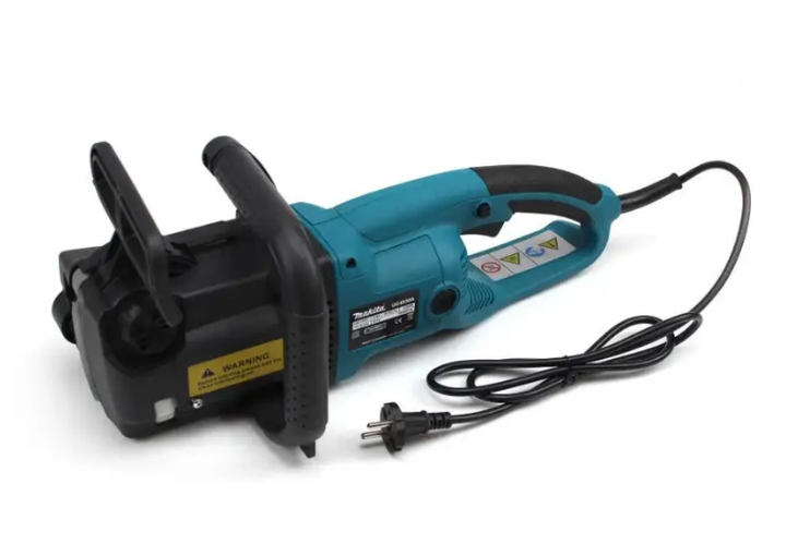 Электропила цепная Makita UC4030A 2000 Вт сетевая пила 400 мм 16 дюймов шаг 0.325 скорость 13 м с с тормозом блокировкой кнопки плавным пуском для распиловки древесины валки деревьев садовых ландшафтных бытовых профессиональных работ - изображение 4