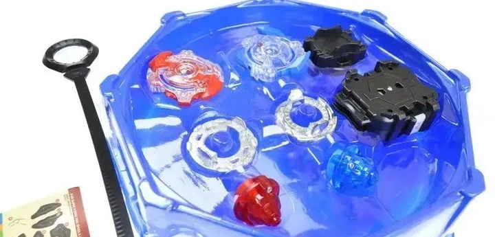 Набор бейблейдов с ареной на блистере Beyblade - Фото 2 Набор бейблейдов с ареной на блистере Beyblade - изображение 2