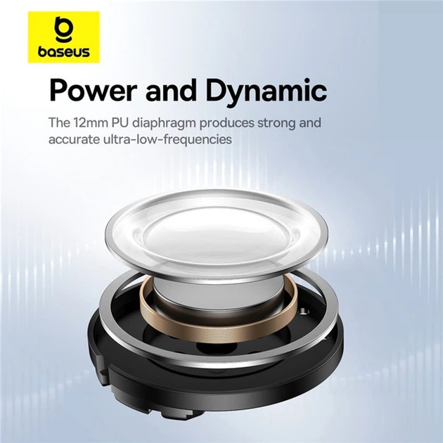 Навушники Baseus Bowie E20 True Wireless Earphones Cluster Black (A00069700113-00) - Фото 14 Навушники Baseus Bowie E20 True Wireless Earphones Cluster Black (A00069700113-00) - зображення 14