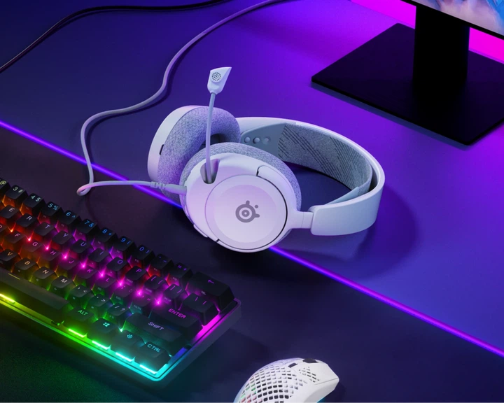 Наушники SteelSeries Arctis Nova 1 White (SS61607) - Фото 5 Наушники SteelSeries Arctis Nova 1 White (SS61607) - изображение 5
