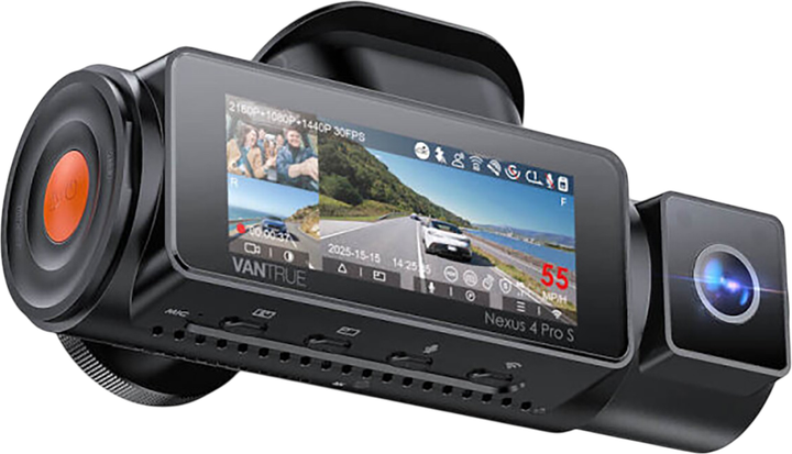 Відеореєстратор Vantrue Nexus N4 Pro S GPS 4K HDR (5904209821570) - зображення 4