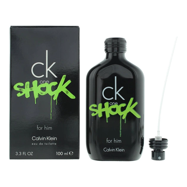 Туалетна вода для чоловіків Calvin Klein CK One Shock, 100 мл - Фото 2 Туалетна вода для чоловіків Calvin Klein CK One Shock, 100 мл - зображення 2