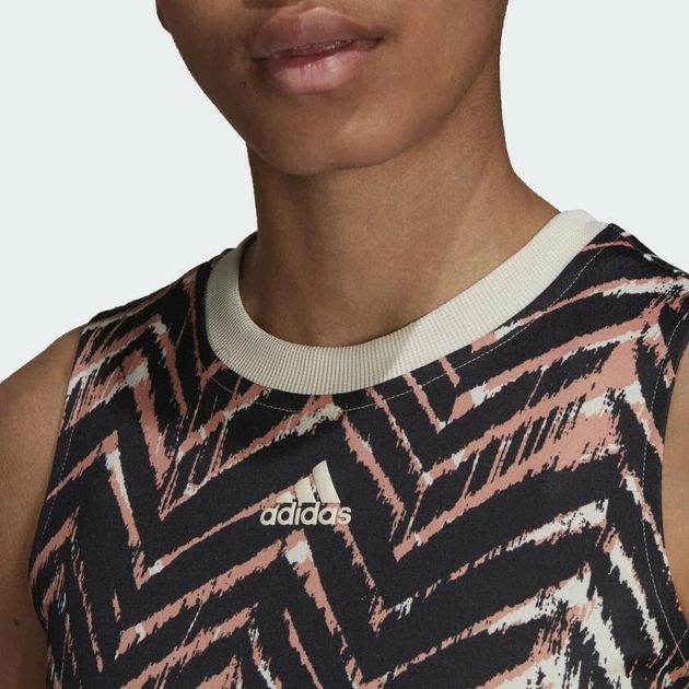 Майка Adidas Primeblue Match Tennis Tank H31123 white S - изображение 3