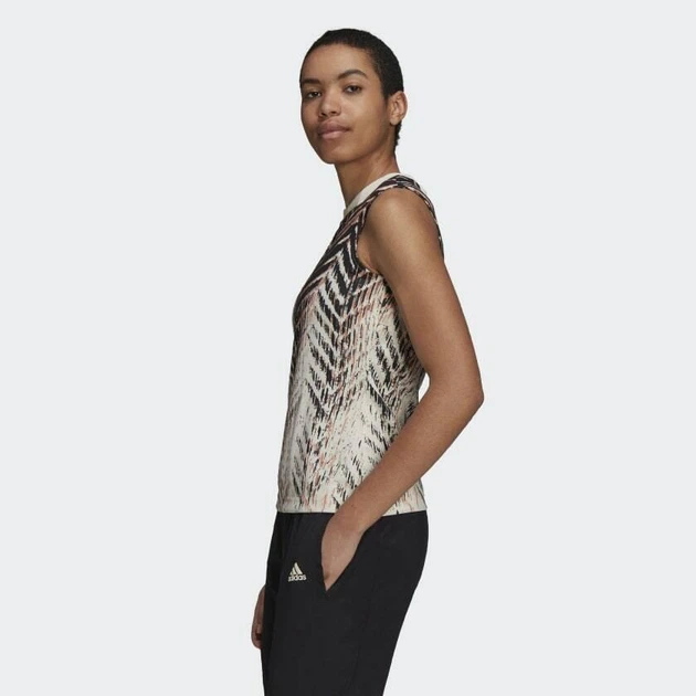Майка Adidas Primeblue Match Tennis Tank H31123 white S - изображение 4