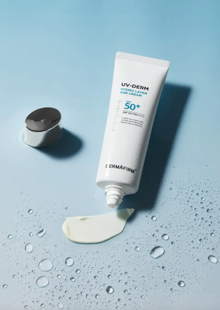 Зволожуючий сонцезахисний крем з SPF - UV-Derm Hydro Layer Sun-cream SPF 50+ - изображение 3