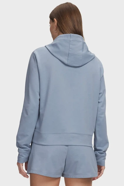 Жіноче блакитне худі Sport Terry Hoodie Under Armour LG 6011015-448 - изображение 2