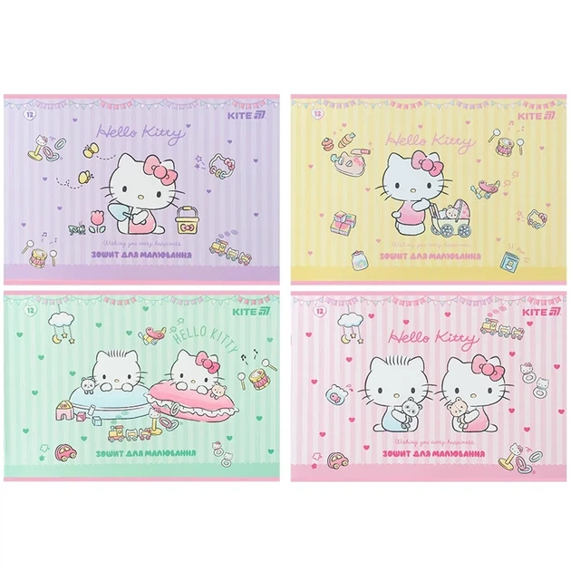 Альбом для рисования Kite Hello Kitty 12 листов HK25-241-1 - изображение 5
