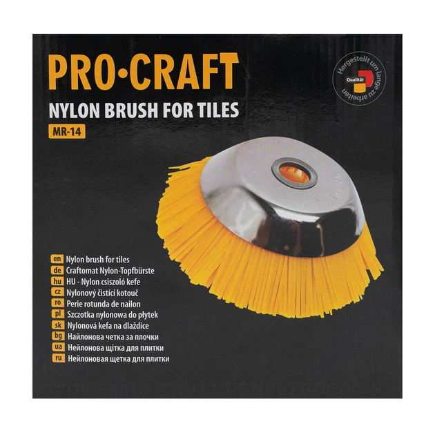 Щетка нейлоновая для плитки Procraft MR14 - Фото 5 Щетка нейлоновая для плитки Procraft MR14 - изображение 5