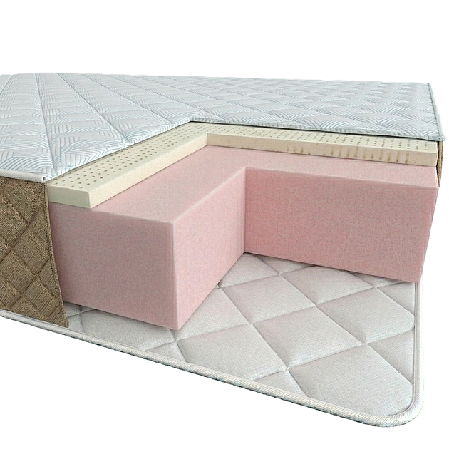 Матрас ортопедический Homefort «Foam Latex» 180х190 см Белый (80558310) - изображение 4