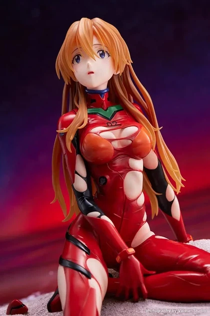 Аніме фігурка 17,5 см Аска Ленглі Сорью з аніме Євангеліон, Evangelion - Asuka Langley в коробці - зображення 6