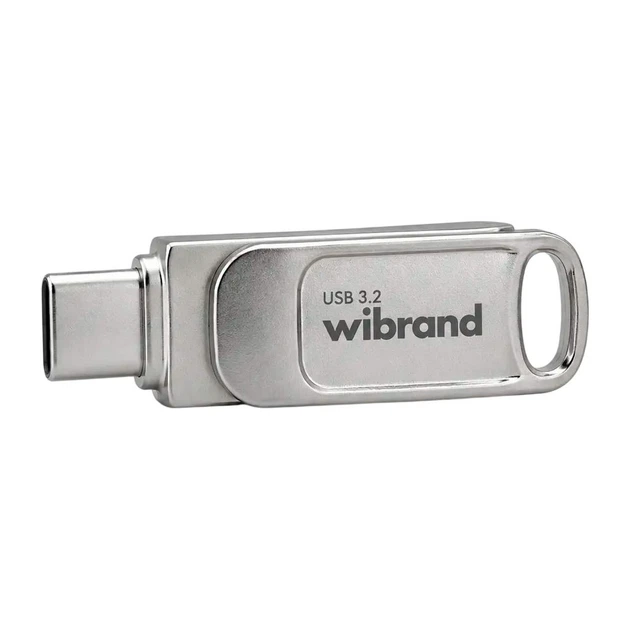 USB флеш накопитель Wibrand 64GB Bee Silver USB 3.2/Type-C (WI3.2TC/BE64TC039S) - Фото 2 USB флеш накопитель Wibrand 64GB Bee Silver USB 3.2/Type-C (WI3.2TC/BE64TC039S) - изображение 2
