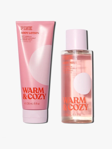 Набор для тела Warm & Cozy Victoria’s Secret мист и лосьон 1159860278 (Розовый 236 ml/250 ml) - Фото 1 Набор для тела Warm & Cozy Victoria’s Secret мист и лосьон 1159860278 (Розовый 236 ml/250 ml) - изображение 1