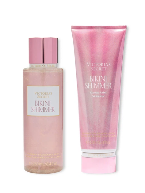Набор для тела Bikini Shimmer Victoria’s Secret 1159865080 (Розовый 236 ml/250 ml) - Фото 1 Набор для тела Bikini Shimmer Victoria’s Secret 1159865080 (Розовый 236 ml/250 ml) - изображение 1
