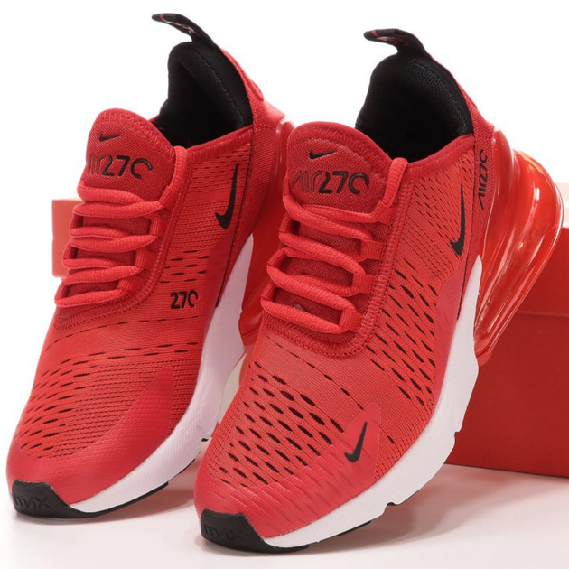 Кроссовки женские Ni Air Max 270 Red White / Най аир макс 270 красные 39 - Фото 1 Кроссовки женские Ni Air Max 270 Red White / Най аир макс 270 красные 39 - изображение 1