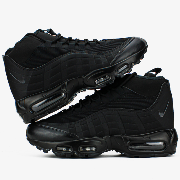 Кроссовки женские и мужские зимние Ni Air Max Sneakerboots 95 black / Най аир макс Сникербутс 95 черные 45 - Фото 1 Кроссовки женские и мужские зимние Ni Air Max Sneakerboots 95 black / Най аир макс Сникербутс 95 черные 45 - изображение 1