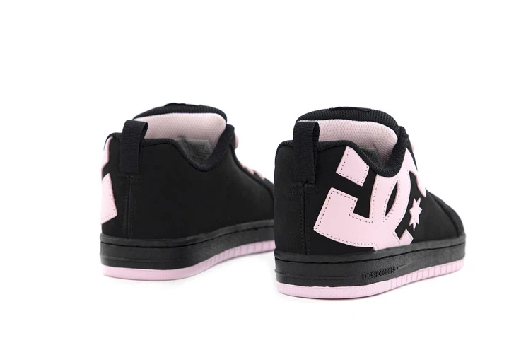 Кросівки жіночі DC Court Graffik Black Pink / ДС Шуз чорні з рожевим 39 - зображення 4