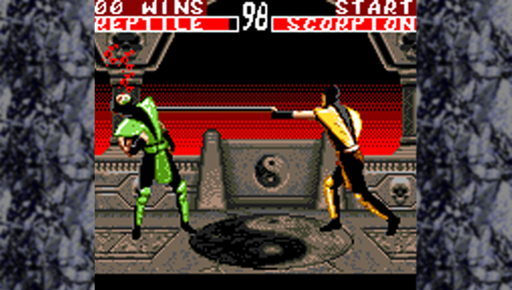 Игра Sega Game Gear Mortal Kombat II Английская Версия Только Картридж Б/У - изображение 6