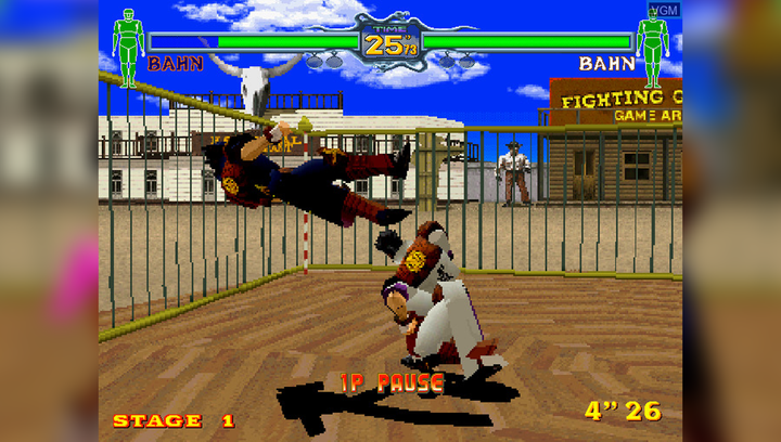 Игра Sega Saturn Fighting Vipers Europe Английская Версия Б/У - изображение 3