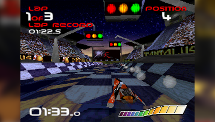 Игра Sega Saturn Wipeout Europe Английская Версия Б/У - изображение 5