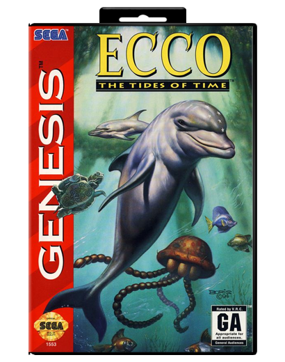 Игра Sega Mega Drive Ecco: The Tides of Time USA Английская Версия Б/У - Фото 1 Игра Sega Mega Drive Ecco: The Tides of Time USA Английская Версия Б/У - изображение 1