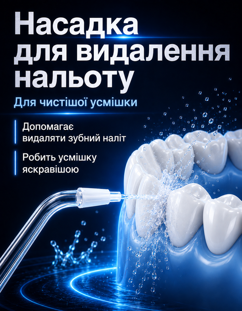 Ирригатор портативный L17 для полости рта и чистки зубов и промывка брекетов 400 мл 5 насадок - изображение 7