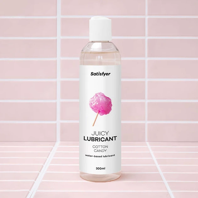 Лубрикант Satisfyer Juicy Lubricant Cotton Candy water based 300 мл (SX2719) - изображение 7