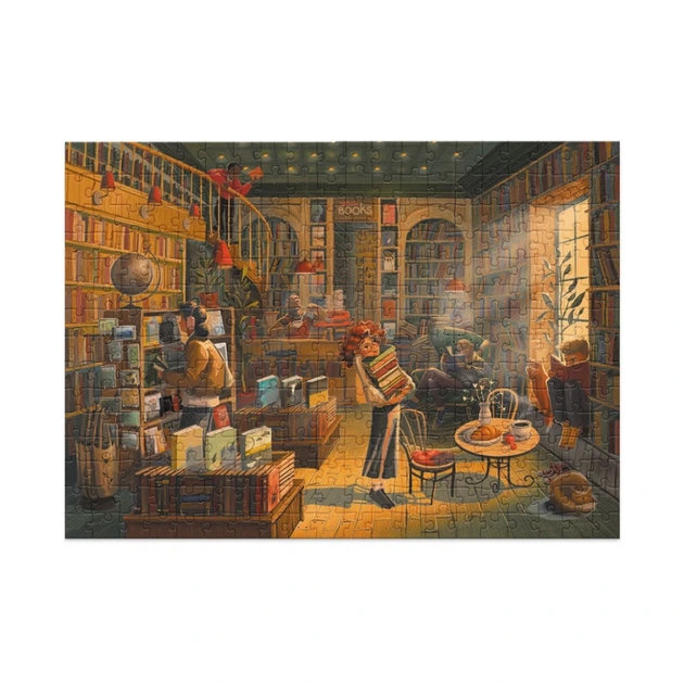 Пазл класичний "Книжковий магазин" 300602, 300 елементів - изображение 5