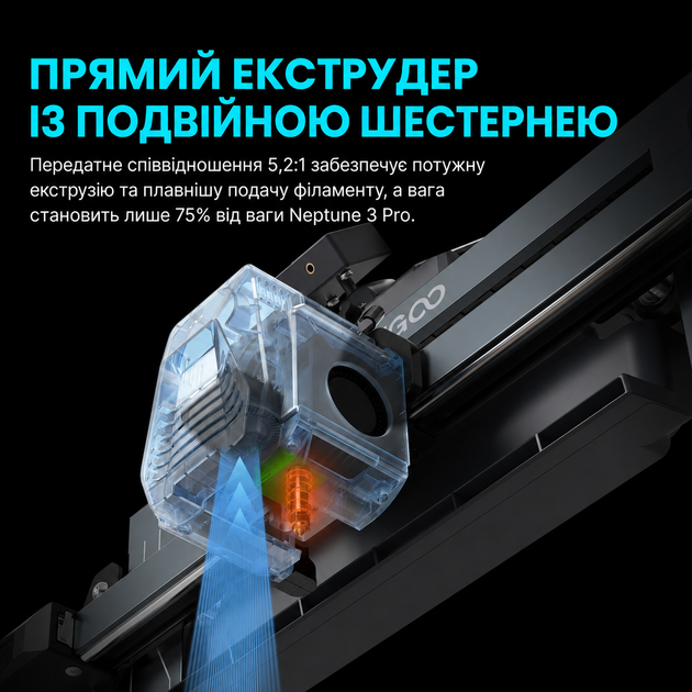 Принтер 3D ELEGOO Neptune 4 Pro FDM 500 мм в секунду автокалибровка (50.201.013300) - Фото 9 Принтер 3D ELEGOO Neptune 4 Pro FDM 500 мм в секунду автокалибровка (50.201.013300) - изображение 9