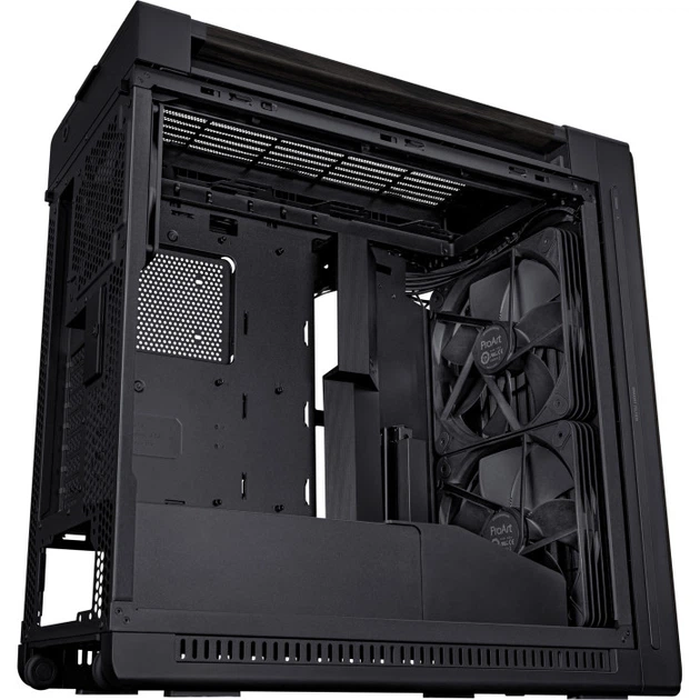Корпус для ПК Asus ProArt PA602 Mid Tower без БЖ E-ATX Wood Edition Tempered Glass Black (90DC00J0-B09010) - зображення 8