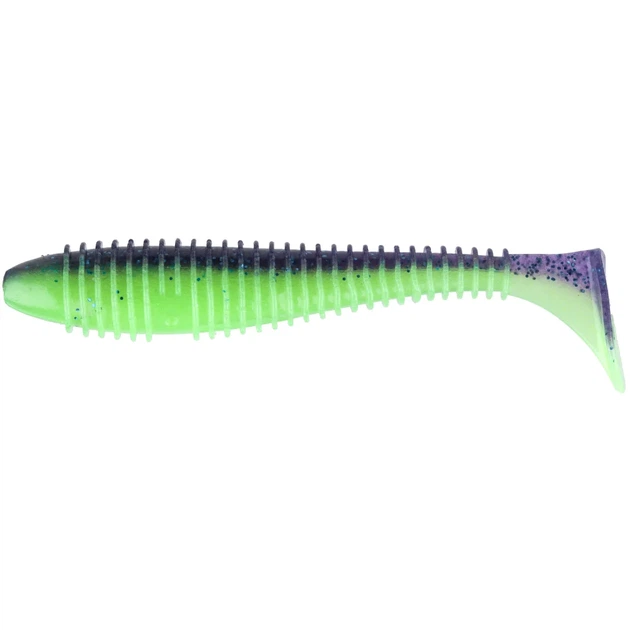 Силикон Keitech Swing Impact Fat 3.8" PAL#06 Violet Lime Berry (6 шт/уп) - Фото 1 Силикон Keitech Swing Impact Fat 3.8" PAL#06 Violet Lime Berry (6 шт/уп) - изображение 1