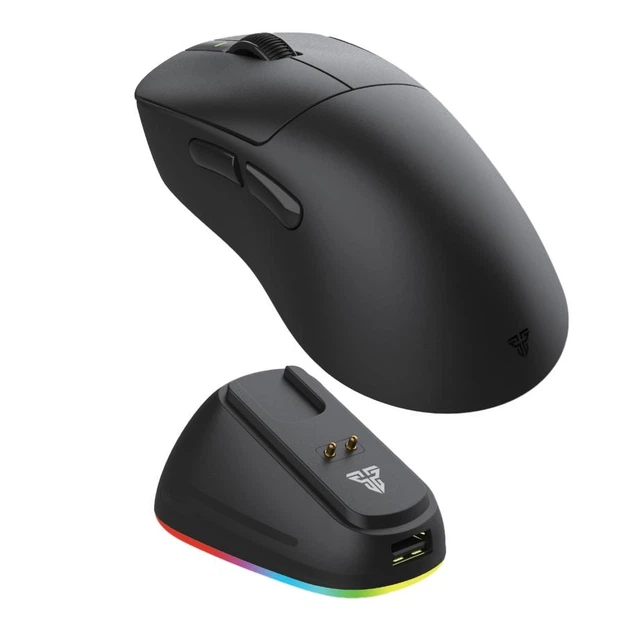 Мышь игровая беспроводная Fantech WG14E Yari E, 58 г, PixArt 3311, 12000 DPI, 1000 Гц, 100 млн кликов, док-станция, до 70 ч - изображение 2