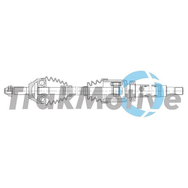 Приводний вал 302184 TRAKMOTIVE TRAKMOTIVE 30-2184 Ford Fiesta 2126177 - Фото 1 Приводний вал 302184 TRAKMOTIVE TRAKMOTIVE 30-2184 Ford Fiesta 2126177 - изображение 1