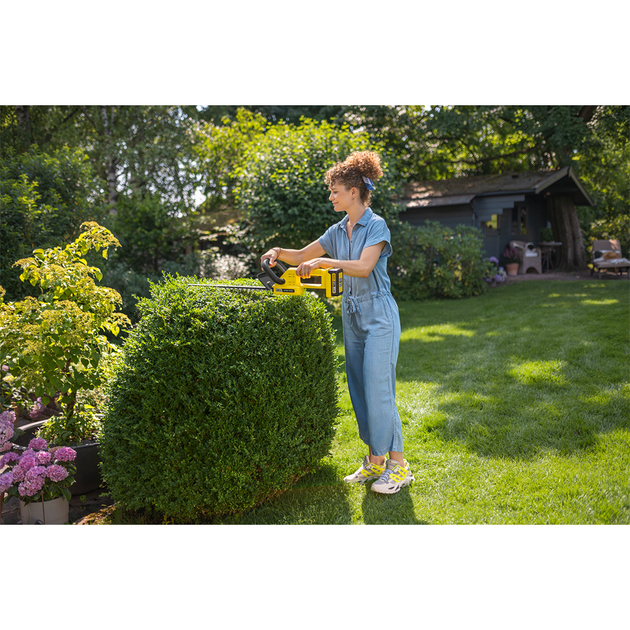 Кусторез аккумуляторный Karcher HGE 2-18 18V нож 45 см 2450 об/мин без АКБ и ЗУ Yellow/Black - изображение 6