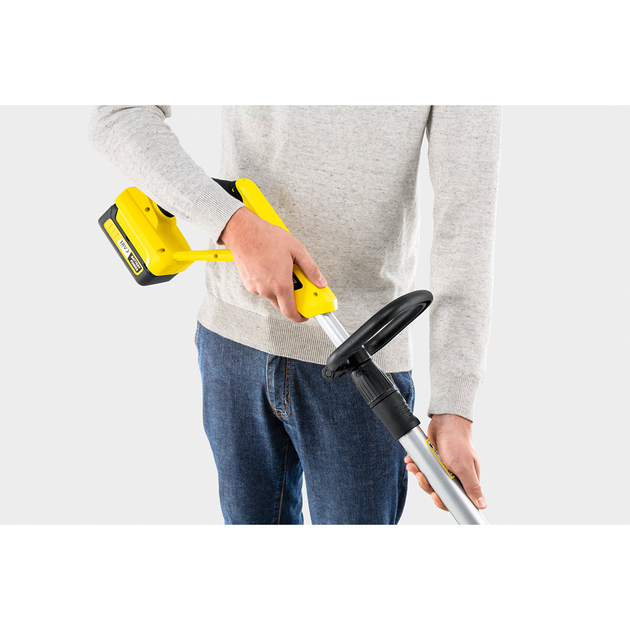 Триммер аккумуляторный Karcher LTR 18-30 Battery 18V ширина 30 см 7800 об/мин без АКБ и ЗУ Yellow - изображение 6
