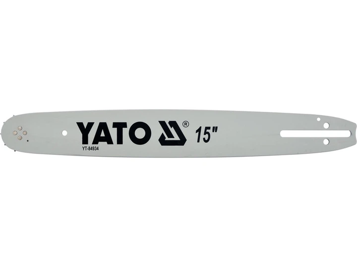 Шина для пилы YATO 15 дюймов 38 см 64 звена 0,325 1,5 мм YT-84934 - Фото 1 Шина для пилы YATO 15 дюймов 38 см 64 звена 0,325 1,5 мм YT-84934 - изображение 1