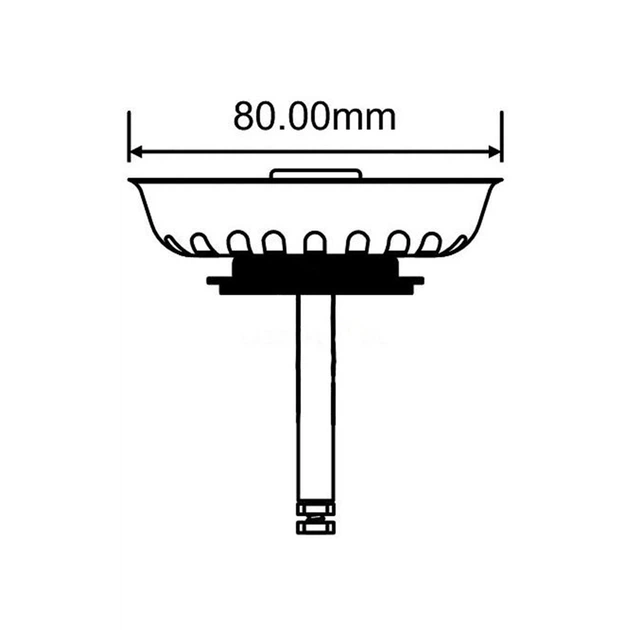 Сито до сифона мойки McAlpine BWST-TOP-PU - Фото 2 Сито до сифона мойки McAlpine BWST-TOP-PU - изображение 2